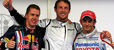 Dezastru din nou pentru granzi: Button in pole-position la Sepang!