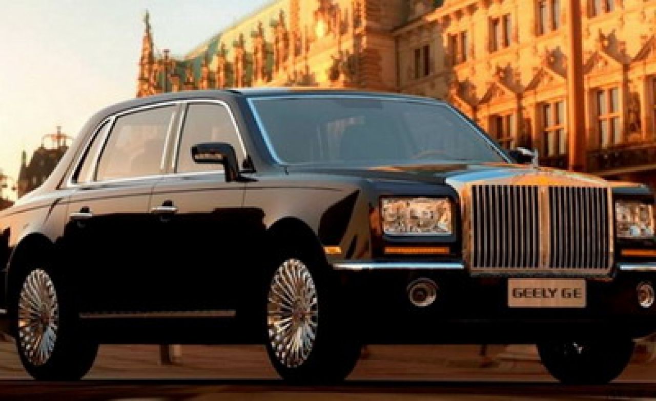 De necrezut: Chinezii au clonat Rolls-Royce Phantom! Vezi cum arata Geely GE!_1