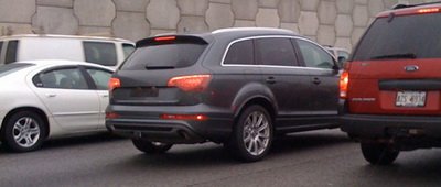 Nu mai exista secrete! Vezi primele poze SPION cu Audi Q7!