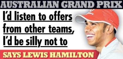 Ajunge la Ferrari? Hamilton: As fi prost daca nu as asculta ofertele