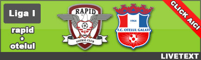 Rapidul pe podium: Rapid 4-0 Otelul (Herea 35, Grigorie 51, Spadacio 82, Grigore 92)
