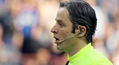 Matteo Simone Trefoloni va arbitra meciul Romania - Serbia!