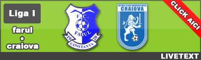 Stiinta de trei Stele! Farul 0-3 Craiova! (Fl Costea 18, 77, M Costea 71)
