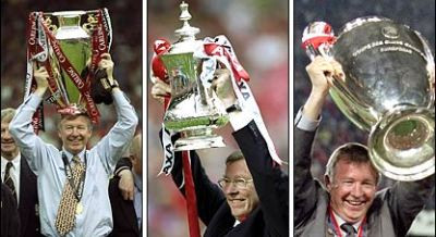 Se repeta istoria in Manchester - Inter? Vezi cum Sir Alex l-a batut pe Lucescu in 1999