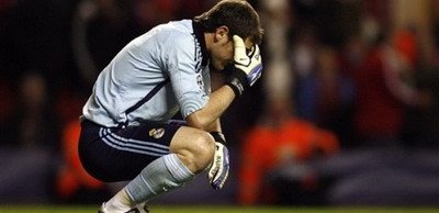Imagine SOC pentru Real in Liga: Casillas in genunchi si in lacrimi la final!