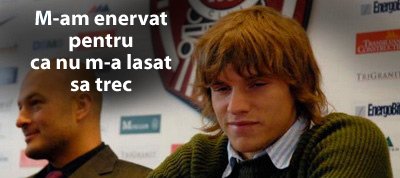 Dubarbier explica iesirea nervoasa din meciul cu Buzau: