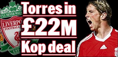 Liverpool sare cu banii! 22 de milioane de Â£ pentru Torres! Raul:"Mi-ar placea sa joc in Anglia!"