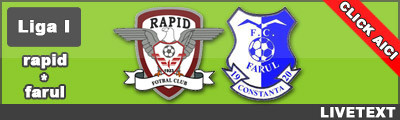 Rapid e pe 3! Rapid 1-0 Farul! (Fernandes 76)