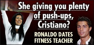 Brazilian touch! Ronaldo a fost dat gata de o profesoara de fitness!