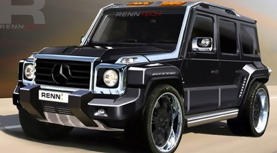 Vezi o galerie FOTO cu MONSTRUL RENNtech G Wagen CDI Concept!
