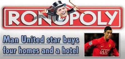 Ronopoly - noua porecla a lui Ronaldo in Anglia: vezi ce mega-cadou si-a tras!