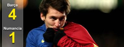 VIDEO! Messi x2, Eto o si Henry au dat recital cu Numancia!