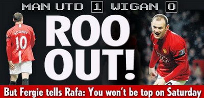 VIDEO: Vezi golul lui Rooney in Manchester 1-0 Wigan! Rooney s-a rupt si va lipsi 3 saptamani!
