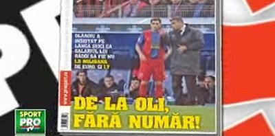 ProSport / De la Olaroiu ..fara numar: Radoi va incasa 2.2 milioane de dolari pe sezon!