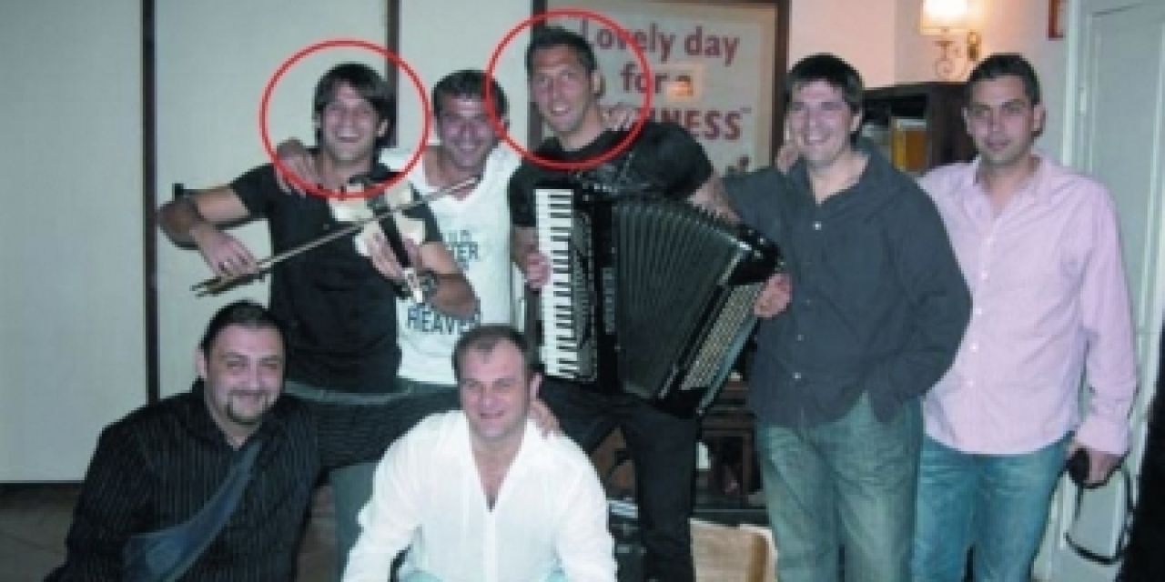 Chivu si Materazzi, impotriva rasismului: s-au costumat in LAUTARI!_1