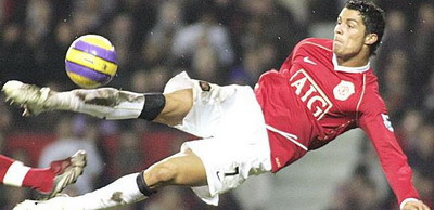 Cristiano Ronaldo, disperat sa marcheze din foarfeca: Vreau sa driblez 11 jucatori!