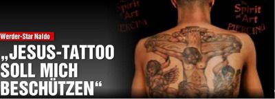 Mai tare ca Becks si Mutu! Naldo si-a tras un mega-tatuaj!_1