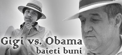 SUPERTARE: "Oierul" Gigi vs "Pastorul" Obama. Care-i mai tare?