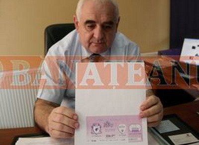 Bilete la meciurile Timisoarei, falsificate cu un copiator color!:))