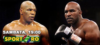 Batalia anului: Valuev vs Holyfield la Sport.ro. Vezi cum il musca Tyson pe Hollyfield: