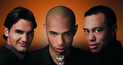 Henry, Woods si Federer - cel mai mare dezastru din reclame