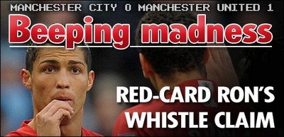 Vezi cum a reusit Ronaldo sa primeasca cel mai penibil rosu!