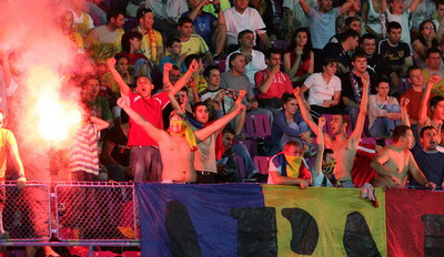 Fanii Stelei anunta: Se aprind torte si in meciul cu Unirea!