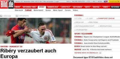 BILD: Ribery vrajeste Europa