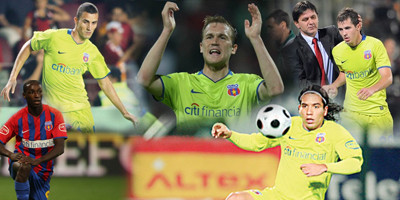Steaua la doua goluri de reusita cu numarul 300 in Europa!Ce jucator va reusi?
