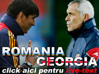 Victorie chinuita: Romania 2-1 Georgia (Marica, Goian/ Martvaladze)