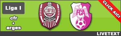 Kone la patrat: CFR Cluj 2-0 FC Arges