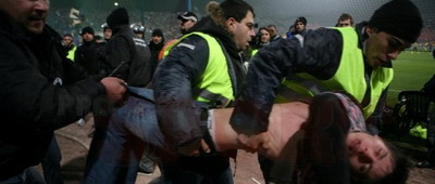 Steaua risca suspendarea stadionului cel putin o luna!