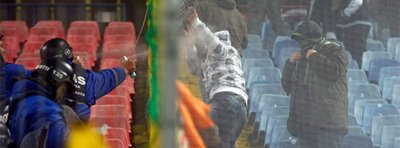10 suporteri au primit interdictie pe stadioanele din Romania!