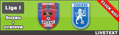 Buzau 0-2 Craiova (Wobay, Dina). Stiinta pe locul 3!