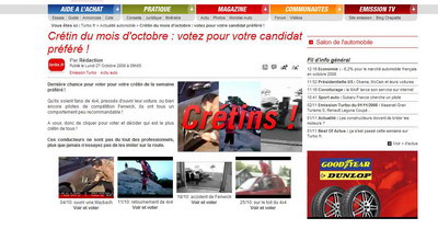 Cretinul lunii octombrie ! Candidatul preferat: Gigi Becali!