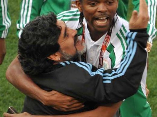 FOTO si VIDEO Spectacol marca Maradona! Concert de vuvuzele la Argentina 1-0 Nigeria!_13