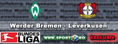 Bayer Leverkusen, noul lider din Germania! Werder 0-2 Leverkusen