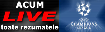 ACUM: Toate rezumatele meciurilor din Champions League!