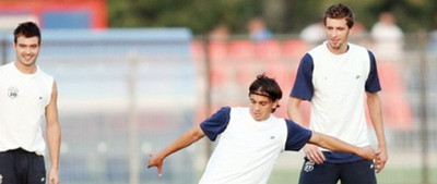 Steaua in linistea dinaintea furtunii, VEZI imagini de la antrenamentul Stelei!