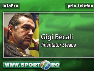 Becali: Mourinho nu poate sa faca mai mult decat face Lacatus la Steaua!