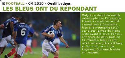 L Equipe: Soarta lui Domenech este incerta