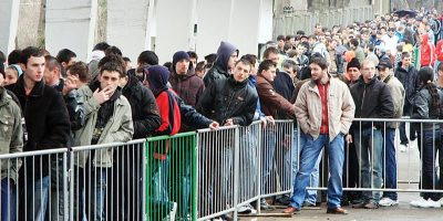 Romania parasita de suporteri