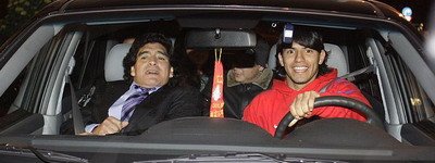 VIDEO de senzatie: Maradona, in duet cu Kun Aguero!