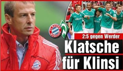 Bild: Werder l-a facut pe maestrul Klinsi sa para ridicol!