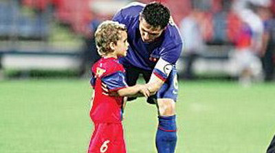 Vezi cine l-a sustinut pe Radoi la antrenamente!