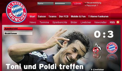 Site-ul lui Bayern: Repetitie generala pentru Steaua!