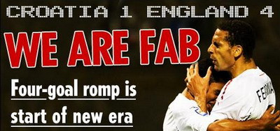 Razbunarea mult asteptata! Croatia 1-4 Anglia