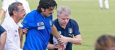 Accident penibil! Vezi cum s-a rupt Gattuso: Am cazut ca un penis