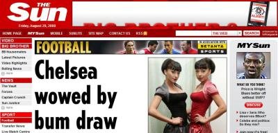 The Sun: Chelsea merge acasa la Cheeky Girls!