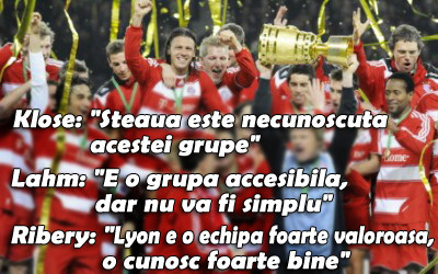 Vezi reactiile jucatorilor lui Bayern dupa tragerea la sorti UCL!